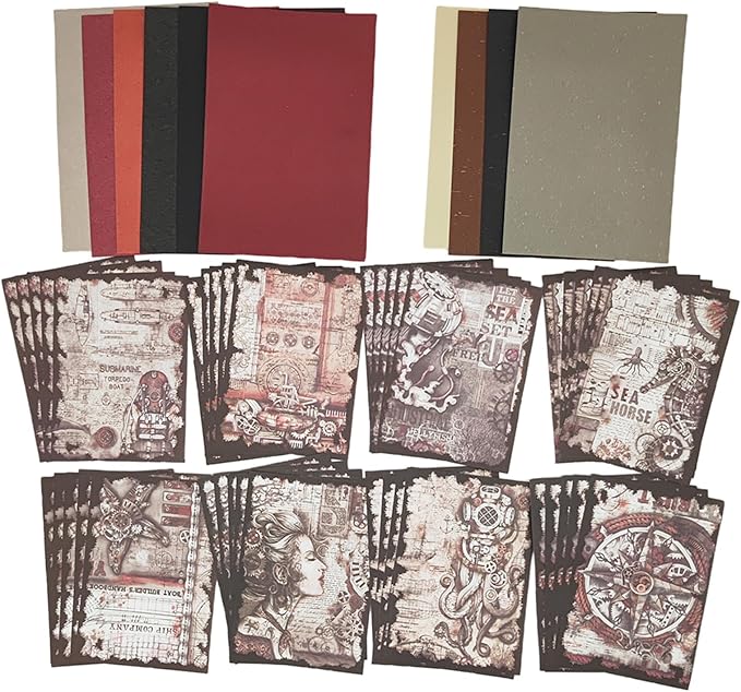 Vintage Scrapbooking Supplies Pack(100 Pieces) for Junk Journal Decoupage Paper Scrapbook Planner Sticker Aesthetic Cottagecore Collage Craft Album (03)