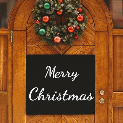 DZXCYZ 5 Inch Letter Stencils Kits, 66 Pcs Calligraphy Alphabet and Number Stencil for Painting on Wood, Reusable Plastic Art Craft Cursive Lettering Template Upper and Lower case