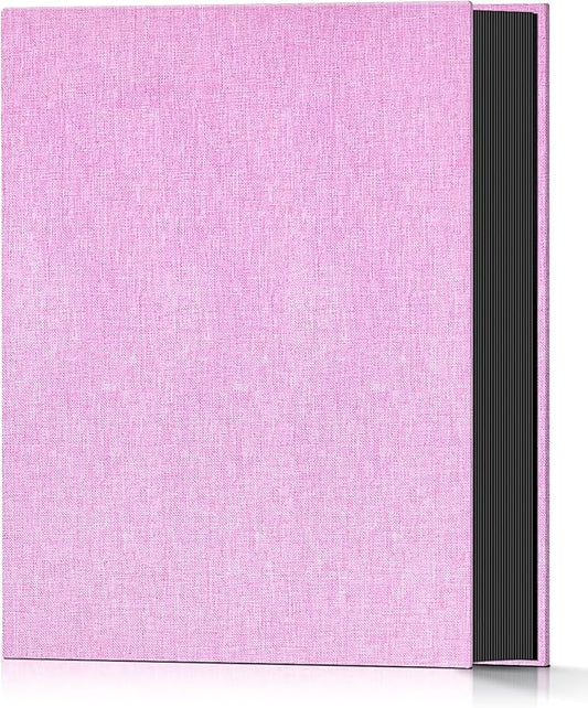 Popotop Photo Album 4x6 200 Pockets for Wedding Gifts,Linen Hardcover Picture Albums for Family Anniversary Baby Vacation Pictures
