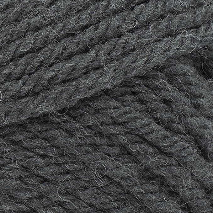 Lion Brand Yarn, Hue + Me Chunky Yarn for Crocheting, Knitting, and Crafts, Smoke, 3 Pack