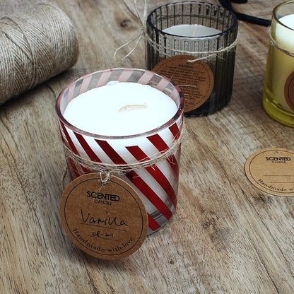 CandMak Candle Wick Kit - 60 Cotton Wicks with Candle Making Tools (Thin, 6 inches)
