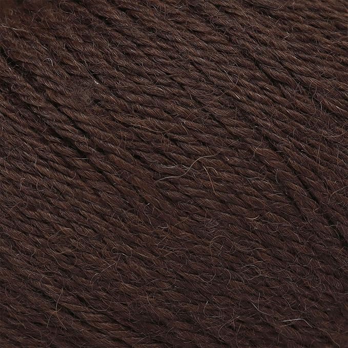 Origins - 100% Baby Alpaca Yarn Wool Set of 6 Skeins (300 Grams) DK Weight Made in Peru Natural Colors (Undyed) Heavenly Soft Perfect for Knitting and Crocheting (Cafe Andes, Origins 6 Skeins DK)