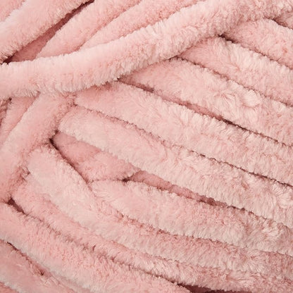 Loops & Threads Sweet Snuggles Yarn - Yarn for Knitting, Crochet, Weaving, and Arts & Crafts - Pink, Polyester, 8.8 oz