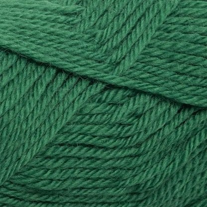 Knit Picks Wool of The Andes Yarn Pack - 10 Skeins of Green 100% Wool Worsted Weight Yarn (Grass)