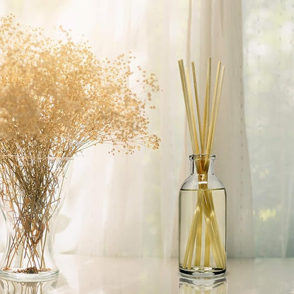 Urban Naturals Spring Clean Reed Diffuser Oil Set | Fresh, Crisp Fragrance of Lemon, Leafy Greens & Lavender | Essential Oil Room Scent Infuser with Reed Sticks | Made in The USA