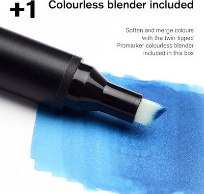 Winsor & Newton ProMarker Set, 12 Count, Tattoo Tones