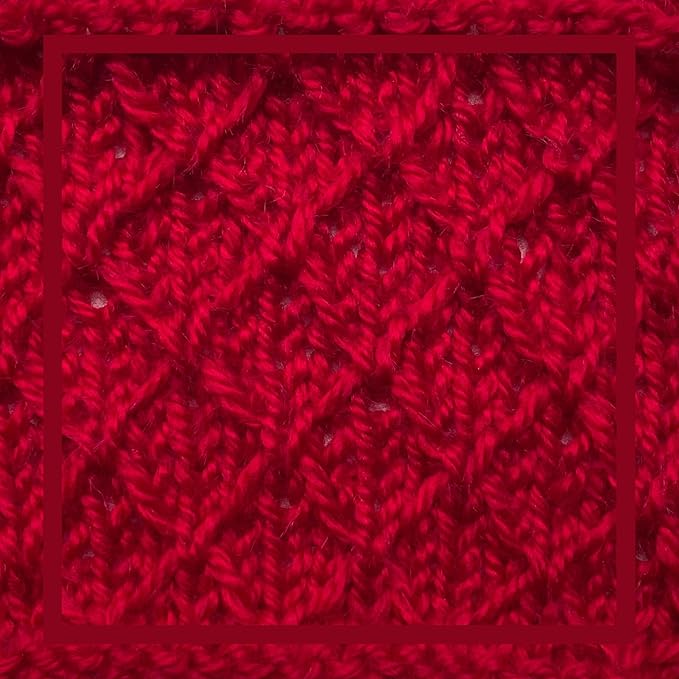Woolen Delights Soft Wool Yarn for Crocheting, 3-Pack (522Yds / 300G), Free Patterns - #4 Medium Aran/Heavy Worsted Weight Wool Yarn for Knitting - Burnt Red