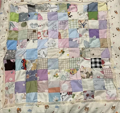 6Pcs 9.8"*9.8"(25cm*25cm) Cotton Fabric DIY Making Supplies Quilting Patchwork Fabric Fat Quarter Bundles DIY for Quilting Cotton Patchwork Cushions (red Start, 25 * 25cm)