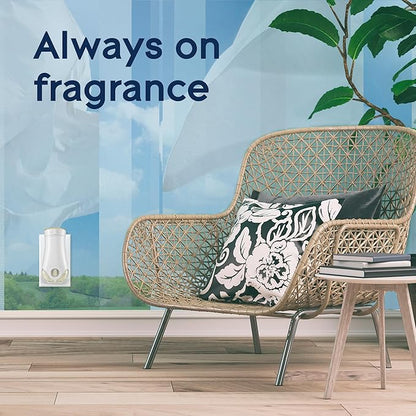 Glade PlugIns Refills Air Freshener, Scented and Essential Oils for Home and Bathroom, Clean Linen, 6.7 Fl Oz, 10 Count (Packaging May Vary)