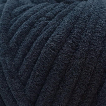 Okey Dokeys 300g Jumbo Velvet Chenille Yarn 7 Jumbo – Plush, No-Fray, Durable Plushies, Posh Soft Crochet Projects Beginner Friendly (130 yds) (Phantom Black (110), 1 Pack (17.90/Skein))