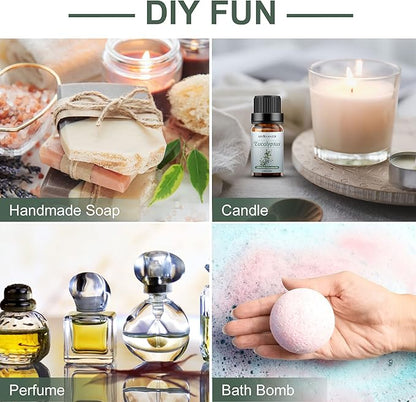 Sedbuwza Eucalyptus Essential Oil, Pure Organic Eucalyptus Fragrance Oil for Diffuser, Humidifier, Soap, Candle, Perfume