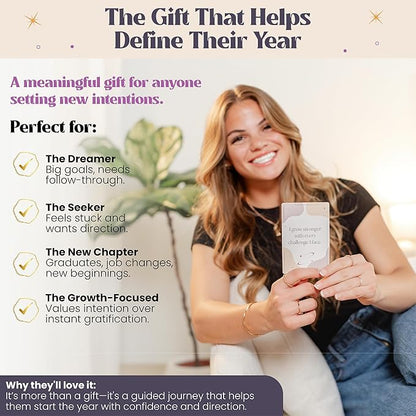 ZEDORA Vision Board Kit - Guided Workbook, 160 Picture Cards, Affirmation Cards & More. Design Your Destiny with Our 24-Day Journey | Great Gift for Women | Vision Board Supplies Included
