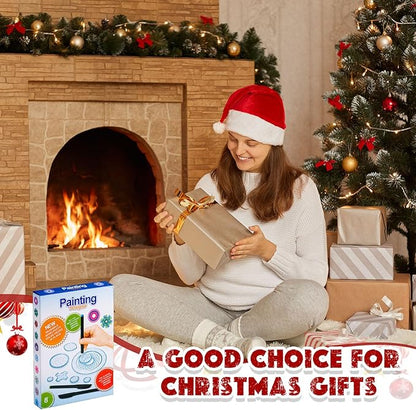 Chivao Spiral Art Gear Geometric Ruler Circle Template for Drawing Plastic Template Ruler Drawing Kit Spiral Curve Stencils with Pens Paper for DIY Art Crafts Sketch(Stylish)