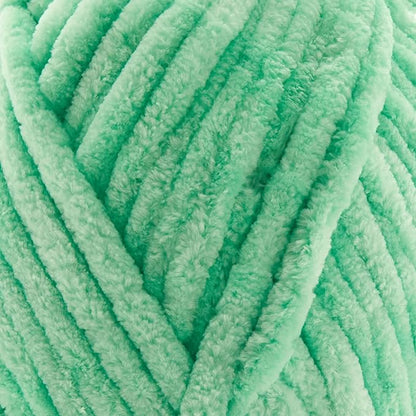 Loops & Threads Sweet Snuggles Yarn - Yarn for Knitting, Crochet, Weaving, and Arts & Crafts - Green, Polyester, 8.8 oz