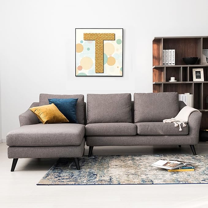 12 Inch Wooden Letter T, 1/4 Inch Thick Large Unfinished Wood Letter for DIY Crafts Home Wall Decor