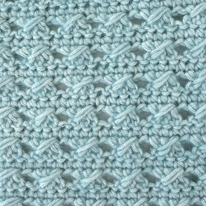 Cotton to The Core Cotton Yarn for Crocheting, 6-Pack (852 Yds / 300G), Free Patterns, Beginners Friendly - Soft Baby Yarn for Knitting - 3 DK Light Worsted Weight - ICY Blue