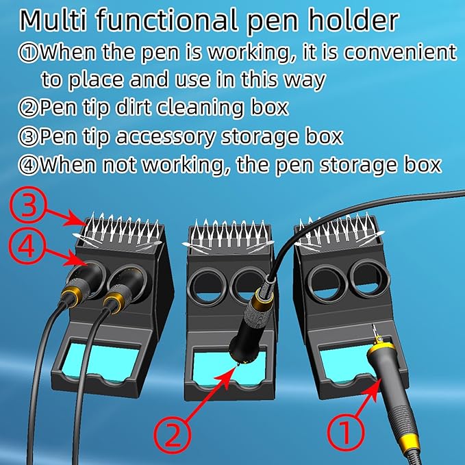 FIRElood LH30 Wood Burning Kit, Digitally Adjustable Temperature Wood burner Pen Kit, Wood Burning Tool, Professional Wood Burner Tool Kit for Adults and Beginners Craft (LH30-2 NEW)