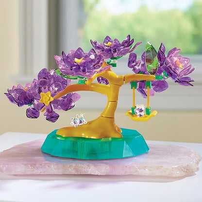 Crystal Gem Creations Blossoming Bonsai Kit by RoseArt, 240+ Pieces, Great for Adults, Tweens and Children Ages 8+