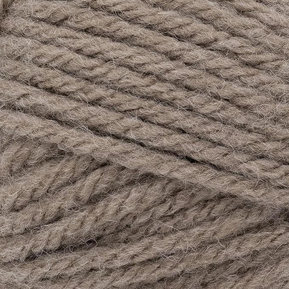 Lion Brand Yarn, Hue + Me Chunky Yarn for Crocheting, Knitting, and Crafts, Warm Stone, 1 Pack