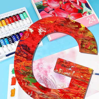 12 Inch Wooden Letter G, 1/4 Inch Thick Large Unfinished Wood Letter for DIY Crafts Home Wall Decor