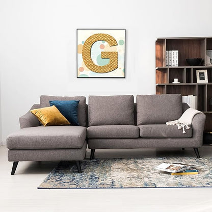 12 Inch Wooden Letter G, 1/4 Inch Thick Large Unfinished Wood Letter for DIY Crafts Home Wall Decor
