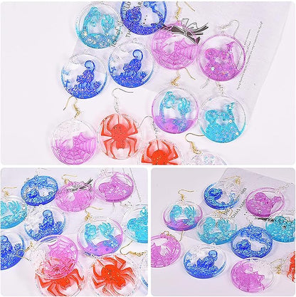ABC Keychain Resin Mold - Clay Mold Set for Pendant Making, Jewelry Casting, Candle Making, 3D Crafting