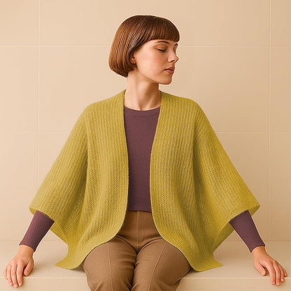 2 Skeins, Silk Mohair Luxury Yarns, Premium and Soft Blend for Knitting and Crocheting, Made in Italy (Yellow - 14531, 2)