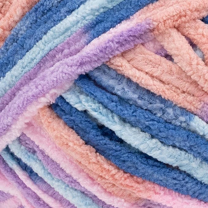 Lion Brand Yarn, Cover Story Favorite Blanket Yarn for Knitting and Crochet, 223 Yards, Lullaby, 2 Pack