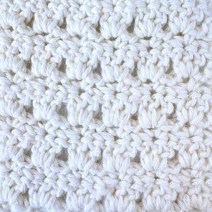 Cotton to The Core Cotton Yarn for Crocheting, 6-Pack (852 Yds / 300G), Free Patterns, Beginners Friendly - Soft Baby Yarn for Knitting - 3 DK Light Worsted Weight - Eggshell White