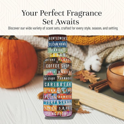 P&J Trading Fragrance Oil Autumn Set of 14 Fragrance Oils for Candle Making, Soap Making, Home Diffuser Oil