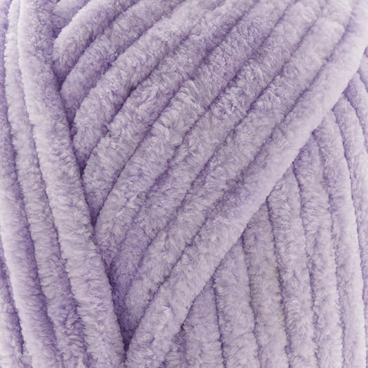 Loops & Threads Sweet Snuggles Yarn - Yarn for Knitting, Crochet, Weaving, and Arts & Crafts - Purple, Polyester, 8.8 oz