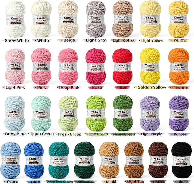 Soft Chenille Yarn for Crocheting, Fluffy Chunky Crochet Yarn for Baby Blanket, (1.76oz/65.6yds) Fuzzy Velvet Yarn for Amigurumi&DIY Puzzle、Crafts、Scarf(Deep Sea Green)