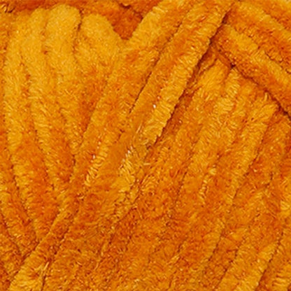 Estako Velvet Chenille Blanket amigurumi Yarn for Crocheting and Knitting Super Bulky 100 gr (132 yds) (1730 - Mustard)