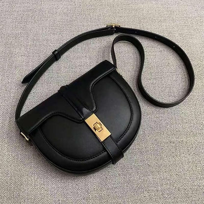 POPSEWING DIY Leather Bag Kit, DIY Shoulder Bag Kit for Girlfriend Christmas Personalized Gift(Dark)