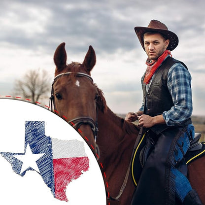 BBTO 6 Pack Texas Unfinished Wood Cutouts US State 10" Wood Slices Wooden Paint Crafts Christmas Ornaments Pieces for Home Decor Ornament DIY Craft Art Project