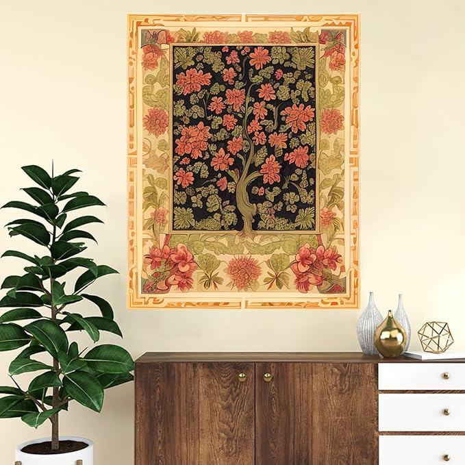 Joyhoor Cross Stitch Kits for Beginners Stamped Cross-Stitch Supplies Needlework preprint Embroidery Kits for Adults DIY Needlepoint Kits Embroidery Patterns 11CT-Tree of Life 16x20 inch