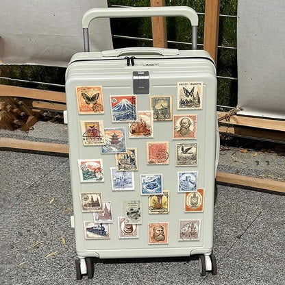 Vintage Scrapbook Stickers Set, Retro Stickers for Bullet Journal, Antique Looking Sticker for Junk Journal Collage Album (Memory Stamp 100pcs)