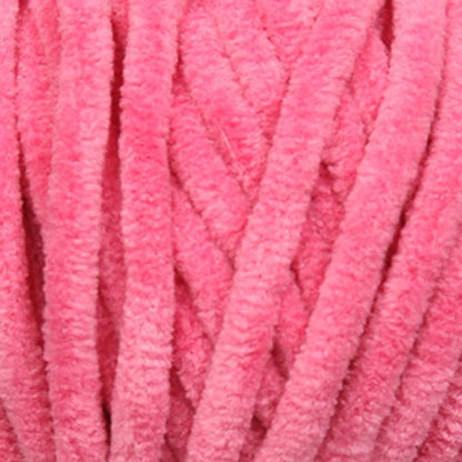 Estako Velvet (3- Skeins Pack) Chenille Blanket amigurumi Yarn for Crocheting and Knitting Super Bulky 3x100 gr (3x132 yds) (1330 - Hot Pink)