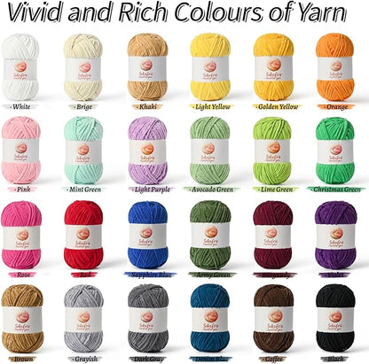 Avocado Green Chunky Chenille Yarn for Crocheting, Bulky Velvet Yarns for Crochet, Baby Yarn for Crocheting Soft Blanket, 131yds /3.53 oz Fluffy Amigurumi Crochet Yarn