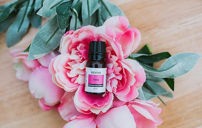 Sleep Essential Oil Blend by Revive Essential Oils - 100% Pure Therapeutic Grade, for Diffuser, Humidifier, Massage, Aromatherapy, Skin & Hair Care - Unrefined Oils with No Fillers
