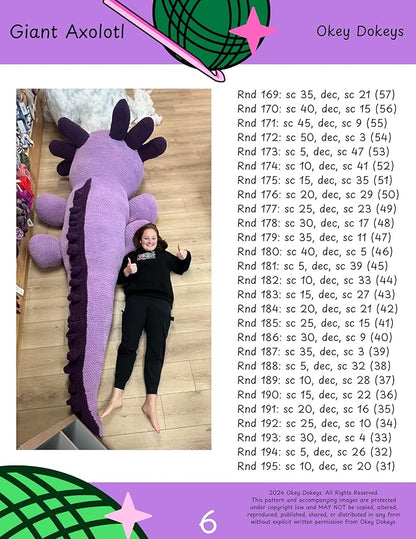 Okey Dokeys 300g Jumbo Velvet Chenille Yarn 7 Jumbo – Plush, No-Fray, Durable Plushies, Posh Soft Crochet Projects Beginner Friendly (130 yds) (Grape Juice Purple (106), 1 Pack (17.90/Skein))