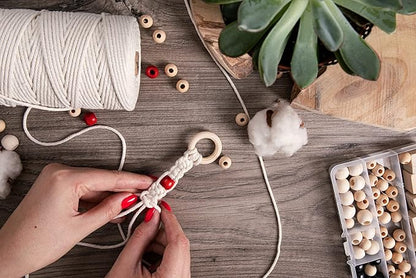 MIGO Creates Macrame Kits for Adults Beginners with 126 Macrame Supplies and 7 Projects E-Book: DIY Macrame Kit with 165 Yards Macrame Cord and Craft Supplies & Materials to Start Macrame!