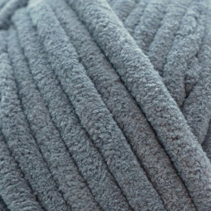 Okey Dokeys 300g Jumbo Velvet Chenille Yarn 7 Jumbo – Plush, No-Fray, Durable Plushies, Posh Soft Crochet Projects Beginner Friendly (130 yds) (Stormy Skies (109), 1 Pack (17.90/Skein))