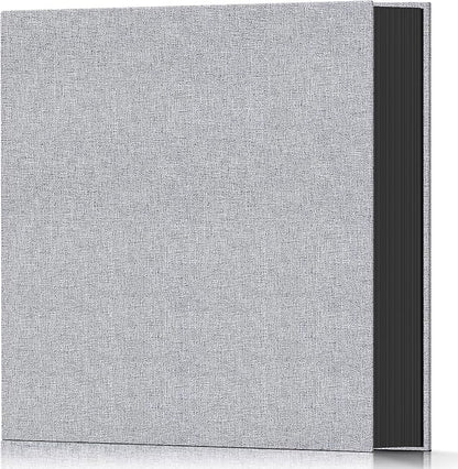 Popotop Photo Album 4x6 600 Pockets for Wedding Gifts,Linen Hardcover Picture Albums for Family Anniversary Baby Vacation Pictures