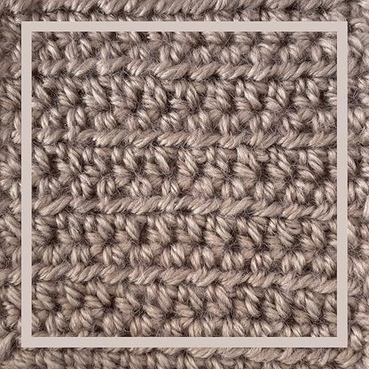 Woolen Delights Soft Wool Yarn for Crocheting, 3-Pack (522Yds / 300G), Free Patterns - #4 Medium Aran/Heavy Worsted Weight Wool Yarn for Knitting - Sandy Beige