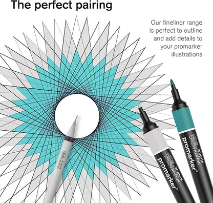 Winsor & Newton ProMarker Set, 6 Count, Landscape