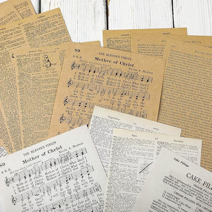 234 Pieces 4 Sets Vintage Scrapbook Paper Junk Journal Pages Collage Paper Ephemera Bundle Junk Journaling Supplies Craft Kits for Bullet Albums Planners Wall Art Decoupage Crafter Gifts Supplies