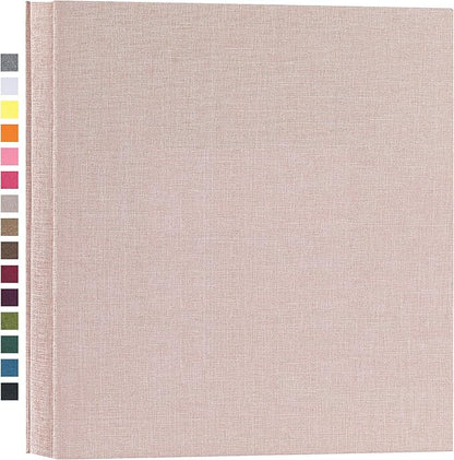 potricher Photo Album for 4x6 1000 Photos Linen Cover Extra Large Capacity Picture Book for Family Wedding Anniversary and Baby (Beige)