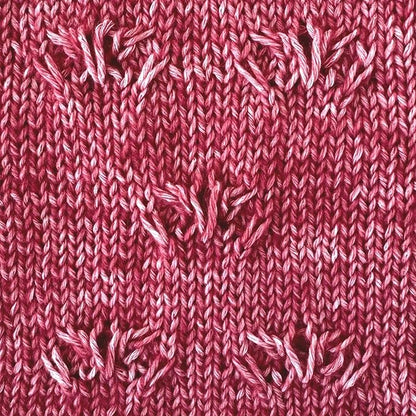 Cotton to The Core Cotton Yarn for Crocheting, 6-Pack (852 Yds / 300G), Free Patterns, Beginners Friendly - Soft Baby Yarn for Knitting - 3 DK Light Worsted Weight - Cherry Red