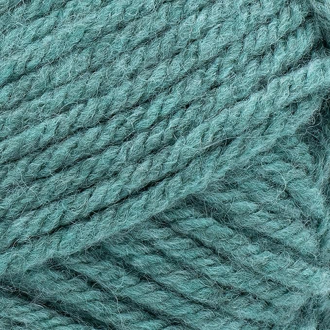 Lion Brand Yarn, Hue + Me Chunky Yarn for Crocheting, Knitting, and Crafts, Agave, 1 Pack
